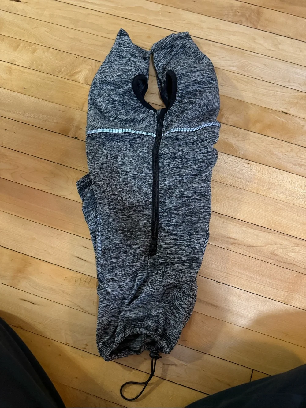 Kurgo Gray One Piece Full Body Dog Sweater